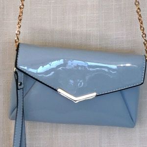 Urban Expressions Pastel Blue Crossbody Bag